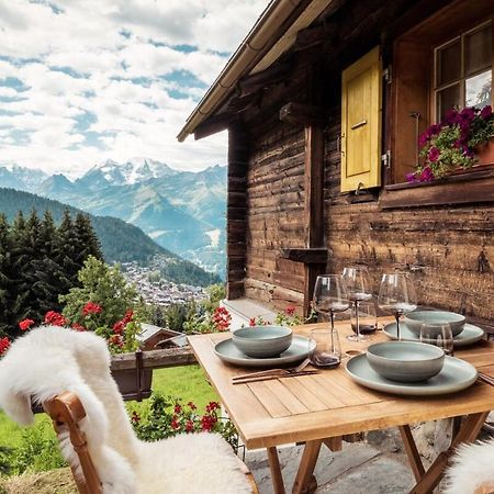 Cosy Chalet With Panoramic Views In Verbier Guest House Exterior photo